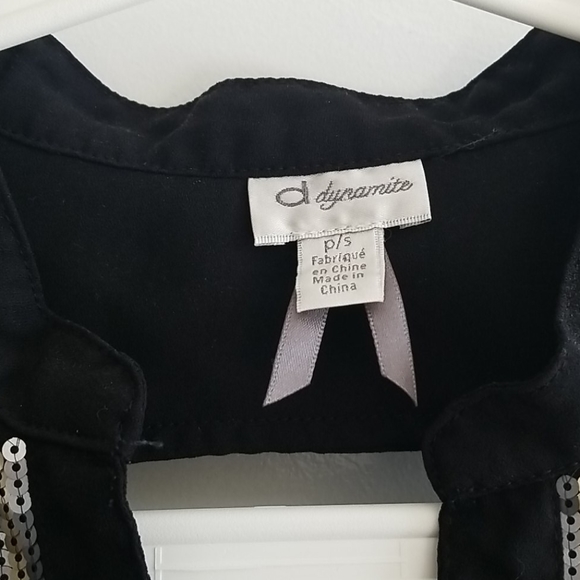 Sequined flowy shirt - Picture 2 of 4